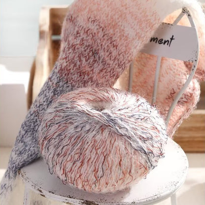 Hane Mohair（ハネモヘア）50g｜グラデーションモヘア糸｜羽のように軽やかでシルクのような艶感｜全12色