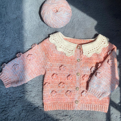 【150g大玉】絵画のようなミックスカラー｜コットン混リリヤーン｜大容量375m｜ウェア・ブランケットに