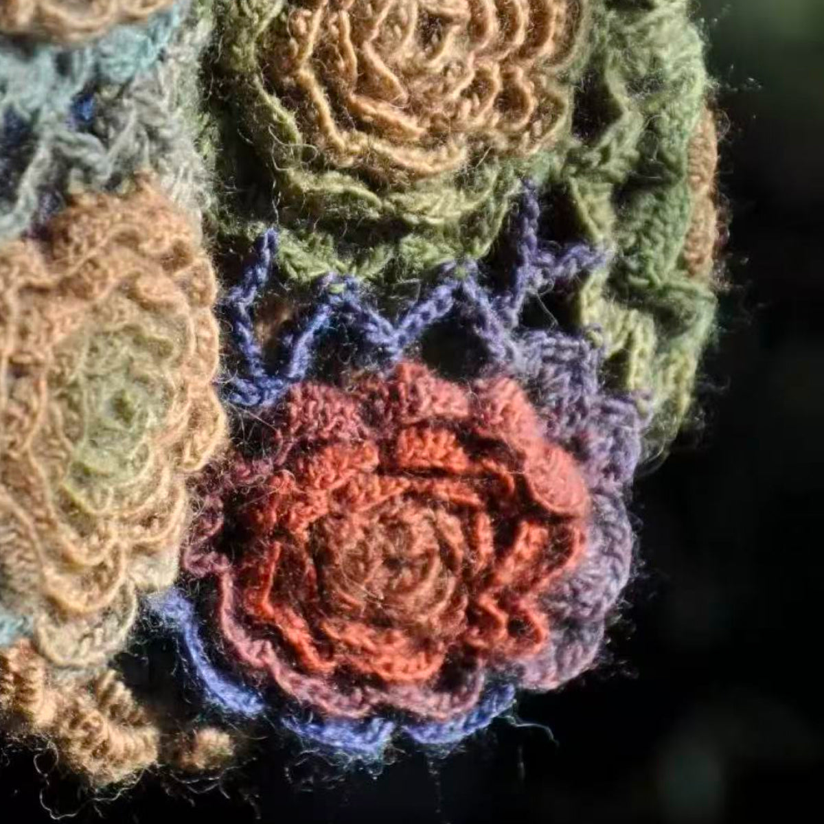 【100g】段染めウールSerenade（セレナーデ ）｜幻想的なグラデーション｜手紡ぎ風シングルツイスト｜ショール・ウェアに