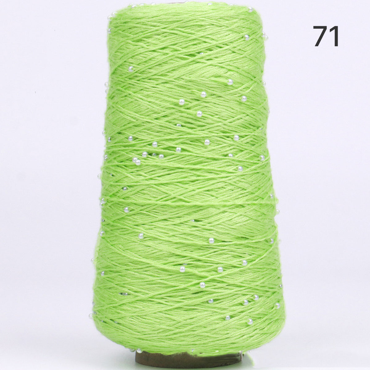 Pearl Cotton（パールコットン）350g｜真珠のような輝き｜パールビーズ入りシルケットコットン｜上品な艶と涼やかなサマーヤーン｜韓国トレンドのバレエコア風｜全75色