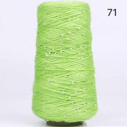 Pearl Cotton（パールコットン）350g｜真珠のような輝き｜パールビーズ入りシルケットコットン｜上品な艶と涼やかなサマーヤーン｜韓国トレンドのバレエコア風｜全75色