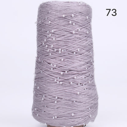 Pearl Cotton（パールコットン）350g｜真珠のような輝き｜パールビーズ入りシルケットコットン｜上品な艶と涼やかなサマーヤーン｜韓国トレンドのバレエコア風｜全75色