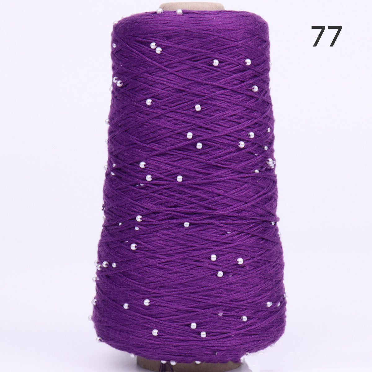 Pearl Cotton（パールコットン）350g｜真珠のような輝き｜パールビーズ入りシルケットコットン｜上品な艶と涼やかなサマーヤーン｜韓国トレンドのバレエコア風｜全75色