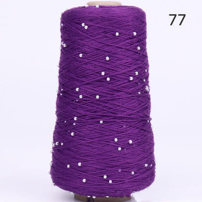 Pearl Cotton（パールコットン）350g｜真珠のような輝き｜パールビーズ入りシルケットコットン｜上品な艶と涼やかなサマーヤーン｜韓国トレンドのバレエコア風｜全75色