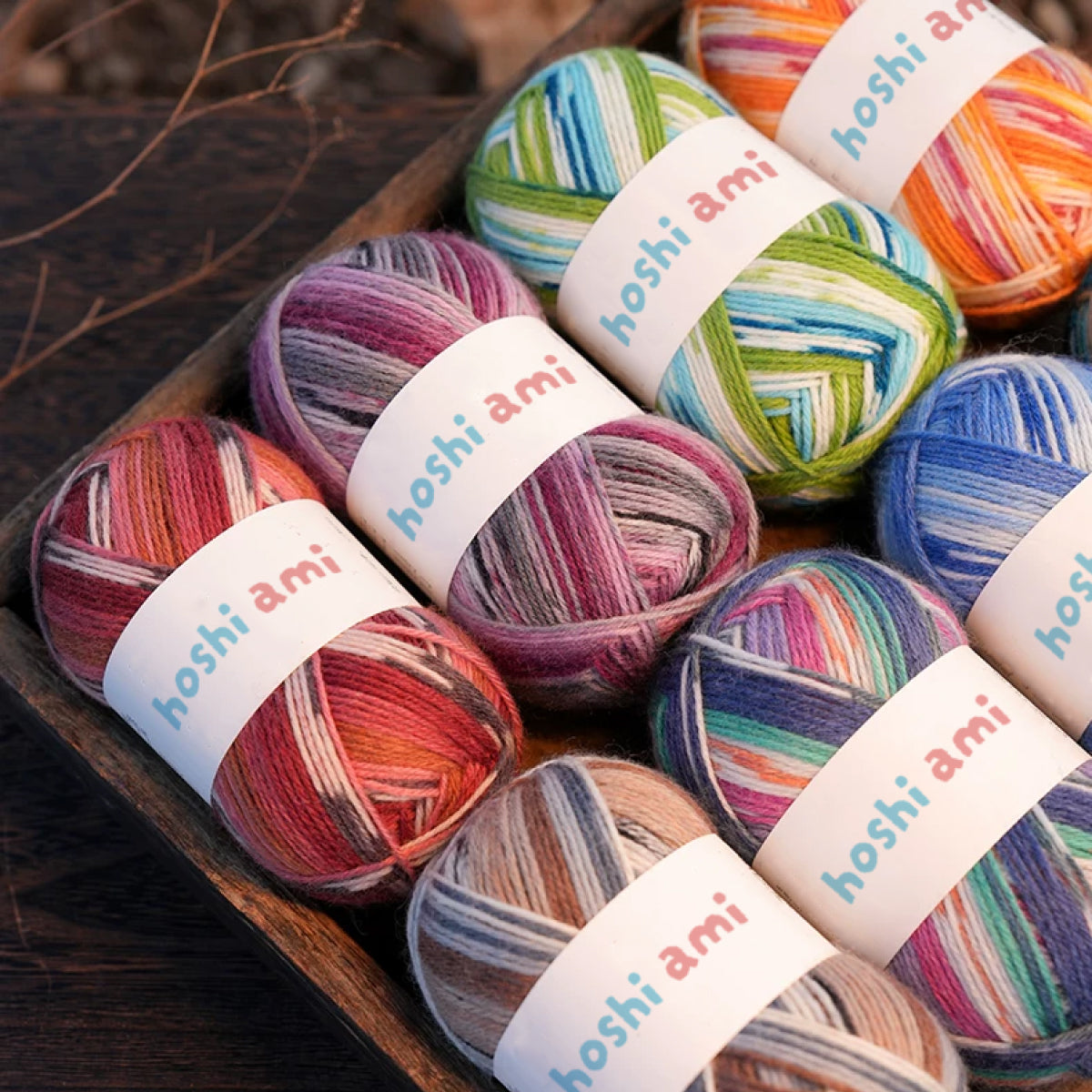 【ソックヤーン】Moyo Yarn（モヨヤーン）50g｜ウール70%・ナイロン30%｜段染め＆単色｜靴下・小物に｜全19色