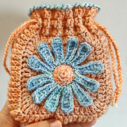 【150g大玉】絵画のようなミックスカラー｜コットン混リリヤーン｜大容量375m｜ウェア・ブランケットに