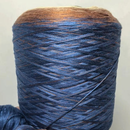 【シルケット加工・綿100%】Joyful Cake Yarn（ジョイフルケーキヤーン）300g｜ロングピッチ段染め・韓国風｜夏用ウェア・ショール・ブランケットに最適｜全36色｜電子版 ショール編みレシピ プレゼント！