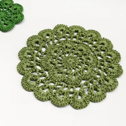 【手にやさしい】ラフィア風 スムースヤーン 250m｜コットンリンター由来の再生繊維｜スルスル編める夏糸｜麦わら帽子 かごバッグ