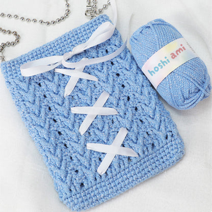 Starlight Lame Cotton（スターライト・ラメコットン）50g｜ふんわりコットン×きらめく銀糸｜バッグ・帽子・韓国風小物に｜高見えデザイン｜全29色