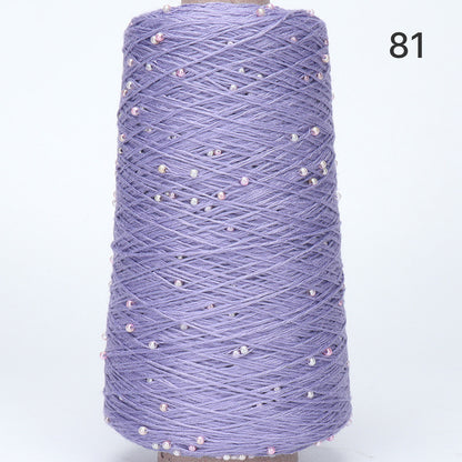 Pearl Cotton（パールコットン）350g｜真珠のような輝き｜パールビーズ入りシルケットコットン｜上品な艶と涼やかなサマーヤーン｜韓国トレンドのバレエコア風｜全75色