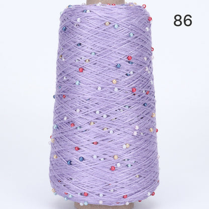 Pearl Cotton（パールコットン）350g｜真珠のような輝き｜パールビーズ入りシルケットコットン｜上品な艶と涼やかなサマーヤーン｜韓国トレンドのバレエコア風｜全75色