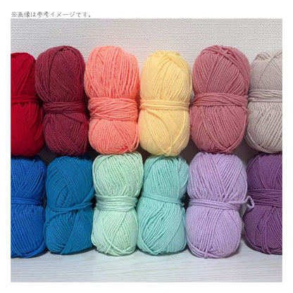 【夢の全色コンプリート】ベビーミルクヤーン・86色マスターBOX（全86玉）