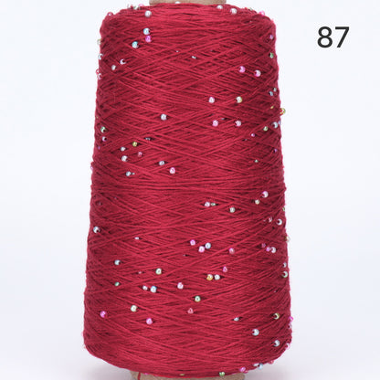 Pearl Cotton（パールコットン）350g｜真珠のような輝き｜パールビーズ入りシルケットコットン｜上品な艶と涼やかなサマーヤーン｜韓国トレンドのバレエコア風｜全75色