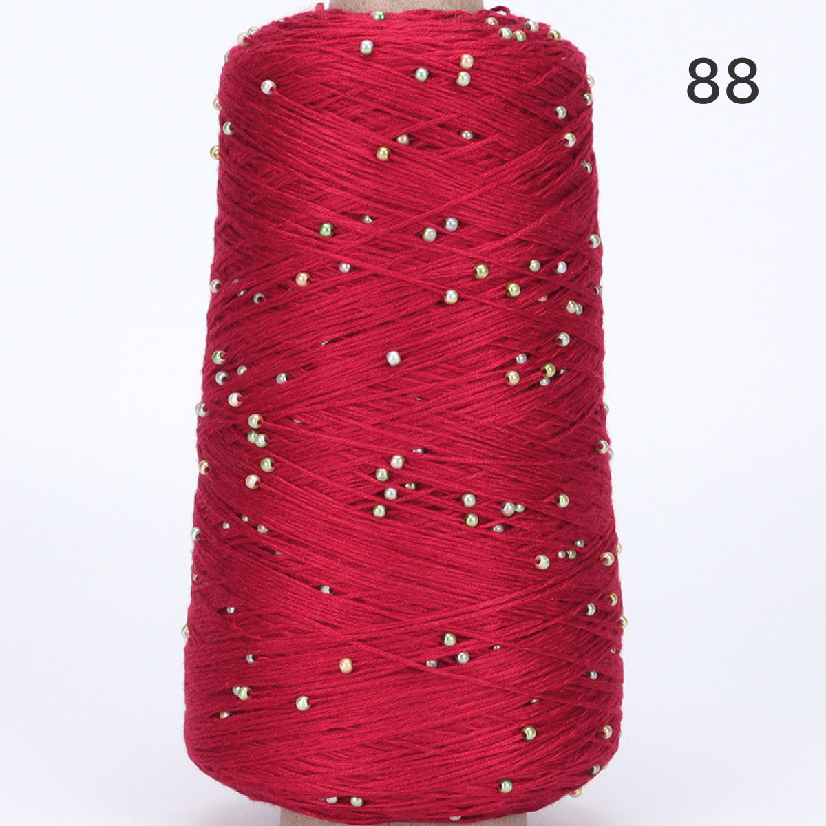 Pearl Cotton（パールコットン）350g｜真珠のような輝き｜パールビーズ入りシルケットコットン｜上品な艶と涼やかなサマーヤーン｜韓国トレンドのバレエコア風｜全75色