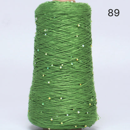Pearl Cotton（パールコットン）350g｜真珠のような輝き｜パールビーズ入りシルケットコットン｜上品な艶と涼やかなサマーヤーン｜韓国トレンドのバレエコア風｜全75色