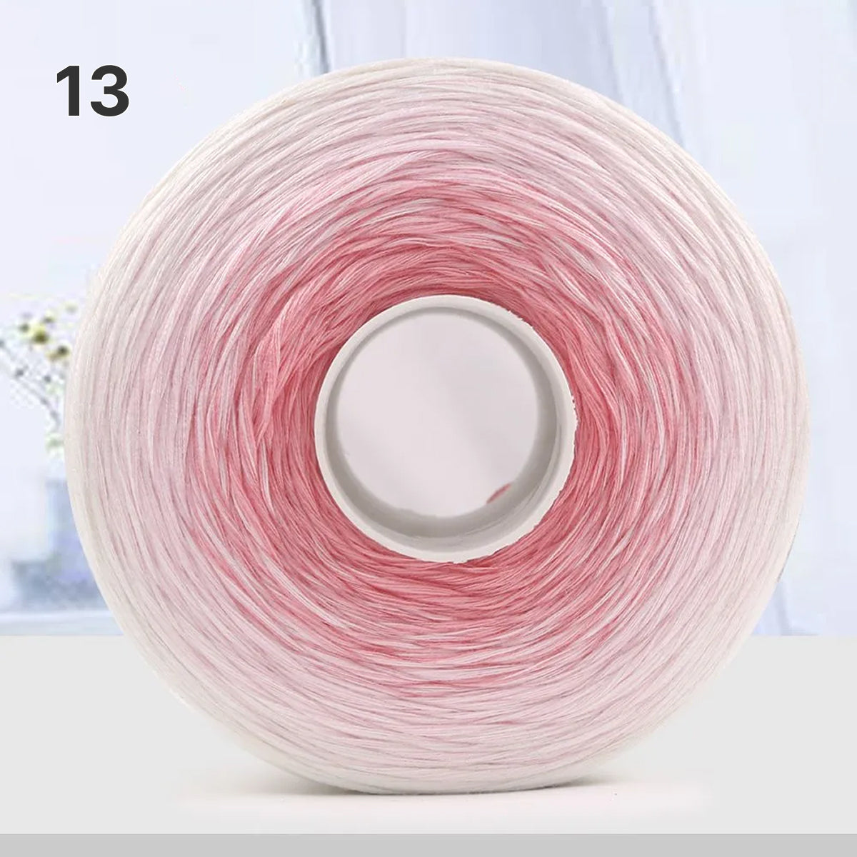 【手編みキット】Melody Wave Blanket（メロディーウェーブブランケット）｜Melody Cake Yarnで編む｜ロングピッチ段染め｜綿100%｜編み図付き｜全36色