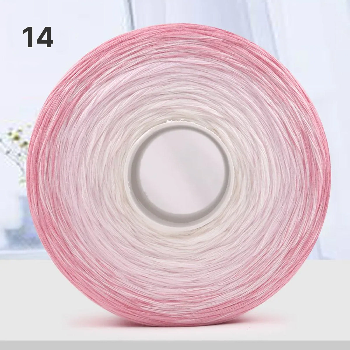 【手編みキット】Melody Wave Blanket（メロディーウェーブブランケット）｜Melody Cake Yarnで編む｜ロングピッチ段染め｜綿100%｜編み図付き｜全36色