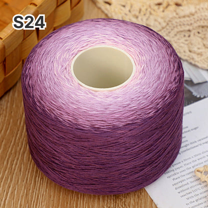 【シルケット加工・綿100%】Melody Cake Yarn（メロディーケーキヤーン）500g｜韓国風グラデーション段染め｜ウェア・ショール・ブランケットに