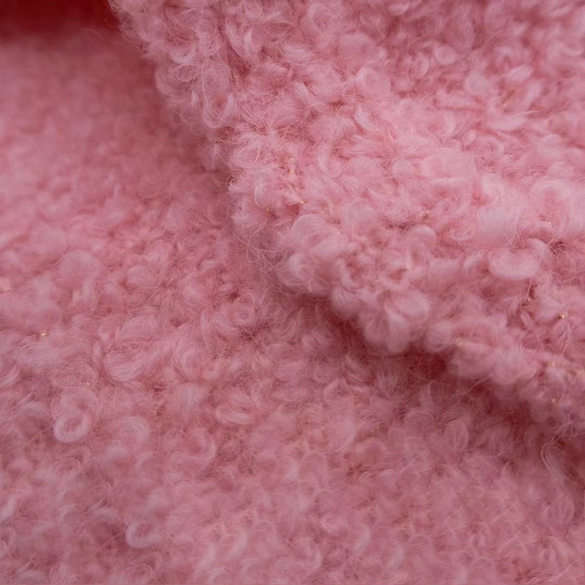 Teddy Loop Yarn（テディループヤーン）50g｜くるくるループのブークレヤーン｜ウール混｜もこもこファンシーヤーン｜韓国風ツイード調｜あみぐるみ・引き揃え糸に｜全17色