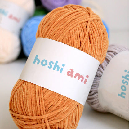 Bonbon Yarn（ボンボンヤーン）50g｜細めのシェニール毛糸｜あみぐるみ・ヘアアクセ・小物に｜全53色