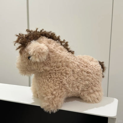 極太フェイクファーヤーン100g大玉｜もこもこ エコファー｜星ポンチョ　マフラー・バッグ・ラグ作りに