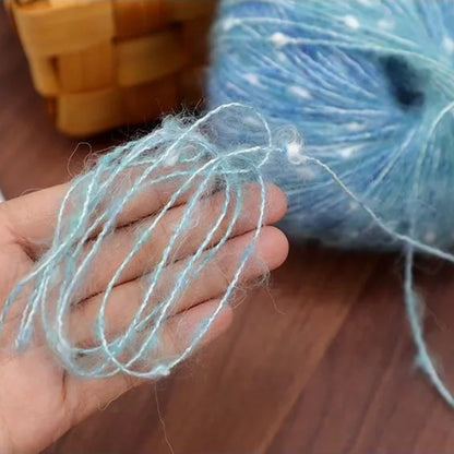 Milky Way Mohair（ミルキーウェイ・モヘア）50g｜美しい段染め｜ふわふわのウール・モヘア混｜マフラー作りに｜全18色