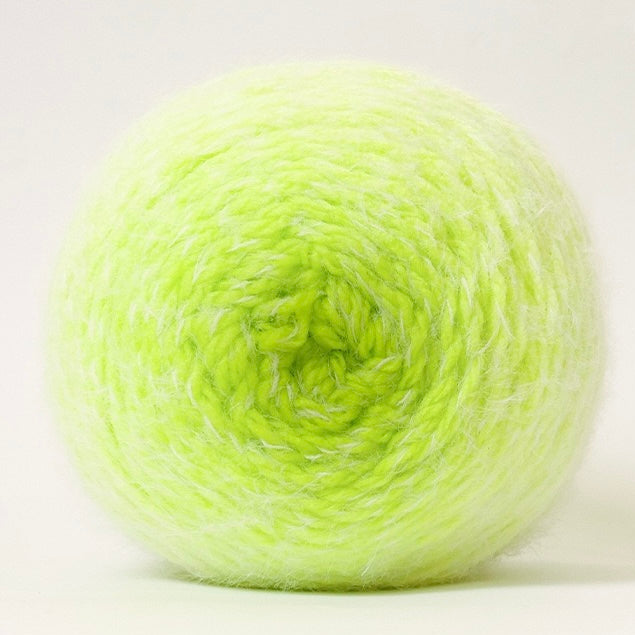 ロングファーヤーン 段染め極太 初心者向け 大容量ショール・花束ブランケット用 190g かぎ針7/0号〜8/0号