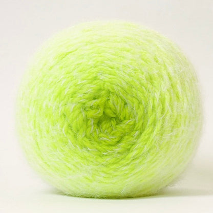 ロングファーヤーン 段染め極太 初心者向け 大容量ショール・花束ブランケット用 190g かぎ針7/0号〜8/0号