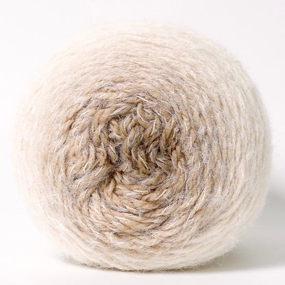 【手編みキット】花束巾着バッグ｜ロングファーヤーンで編むグラデーション｜パールストラップ＆動画付き　