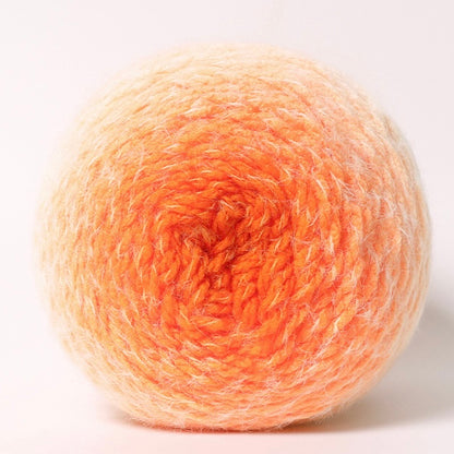 【毛糸キット】グラデーション猫の足跡ふわもこマフラー材料セット｜全14色展開 かぎ針7/0 ｜初心者にもおすすめの冬ギフト 電子版編みレシピ