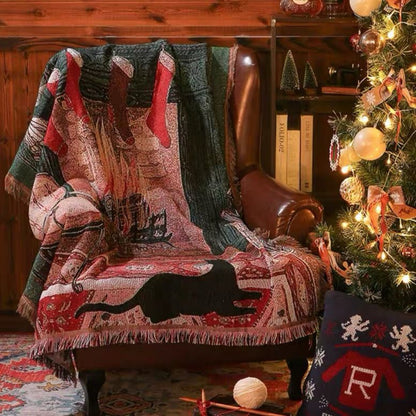 北欧風マルチカバー ブランケット1点｜全6柄・おしゃれであたたかい大判スローケット｜ソファ・ベッド・ひざ掛けにもおすすめ（130×180cm）