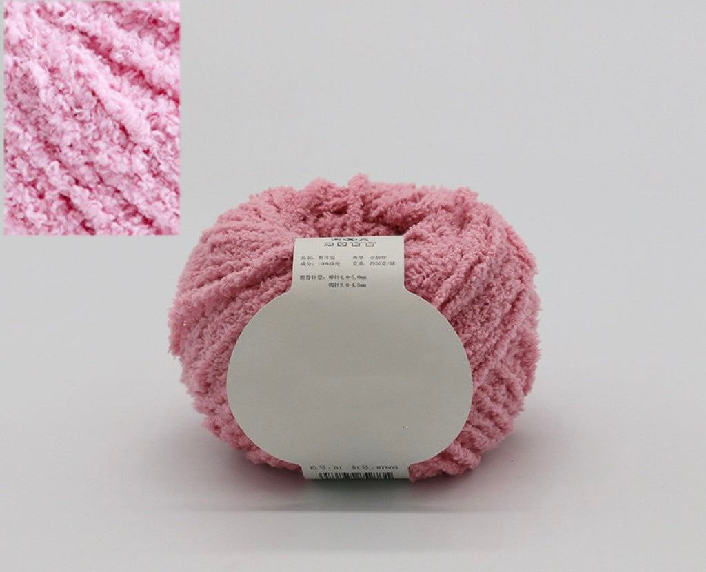 【毛糸キット】猫の足跡ふわもこマフラー材料セット｜全5色展開 かぎ針7/0 やわらかマシュマロ糸使用｜初心者にもおすすめの冬ギフト 電子版編みレシピ