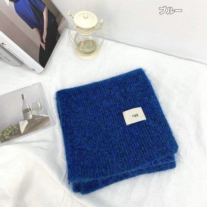 【クリスママスギフトセット】ハンドメイドショートケーキ巾着バッグ＋手編み花束＋マフラーの3点セット｜色を自由に選べる｜家族・友達・恋人へのクリスマスギフト