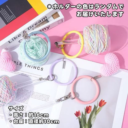 【毛糸セット】クリスマス編みぐるみ4種（雪だるま／サンタ／ジンジャーブレッド）初心者OK＊手のひらサイズのかぎ針キット／ツリー飾り・キーホルダーにぴったり