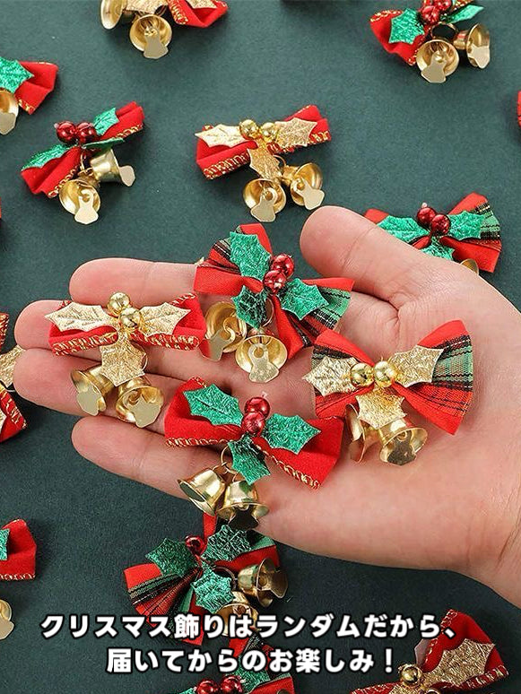 【毛糸キット】クリスマスリース材料セット｜ふわもこポンポン・ワイヤーリース・飾り付き｜初心者OK 図文レシピ付き ハンドメイド　手作りクリスマス飾り