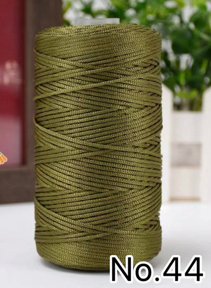 アイスシルク光沢ラミー糸 100g  夏用バッグ・ハット向け