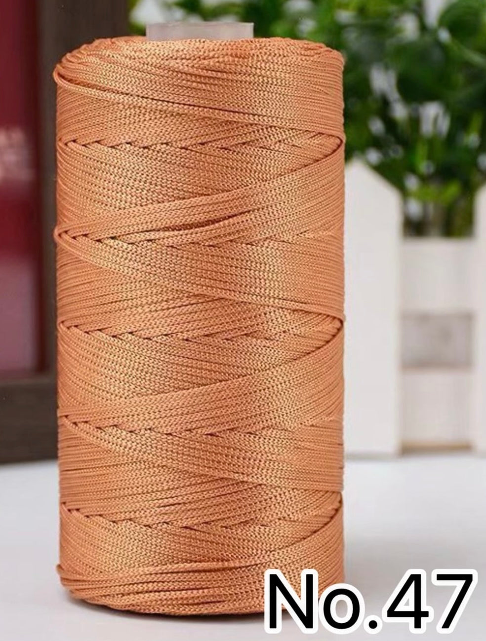 アイスシルク光沢ラミー糸 100g  夏用バッグ・ハット向け