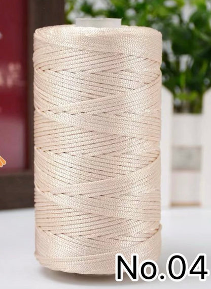 アイスシルク光沢ラミー糸 100g  夏用バッグ・ハット向け