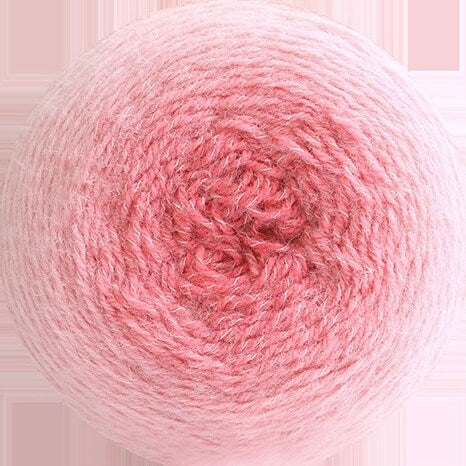 【特大600g】ロングファーヤーン BIG｜糸継ぎなしで美しく編める｜グラデーション極太毛糸 ｜初心者にも編みやすい