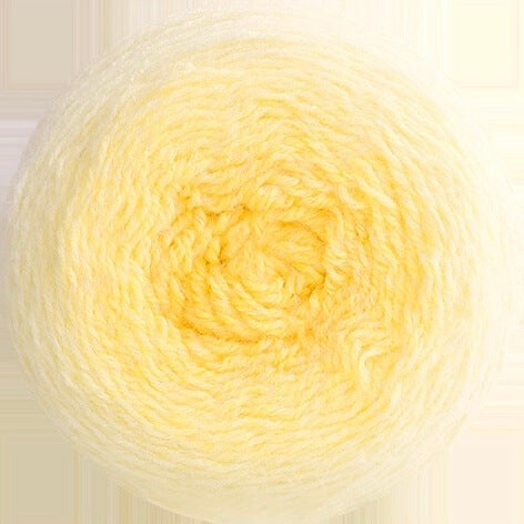 【特大600g】ロングファーヤーン BIG｜糸継ぎなしで美しく編める｜グラデーション極太毛糸 ｜初心者にも編みやすい