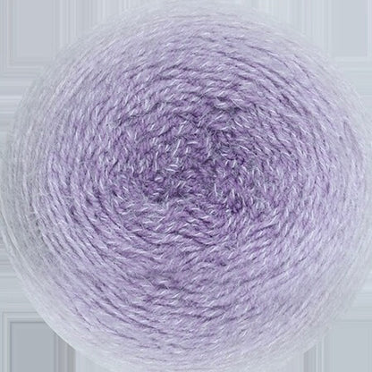 【特大600g】ロングファーヤーン BIG｜糸継ぎなしで美しく編める｜グラデーション極太毛糸 ｜初心者にも編みやすい