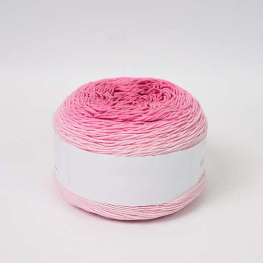 【大容量230g】ふんわり綿混グラデーション糸ノンファーヤーンNo Fur Yarn｜1玉でベストが完成｜大人可愛いニュアンスカラー｜コットン混  全5色