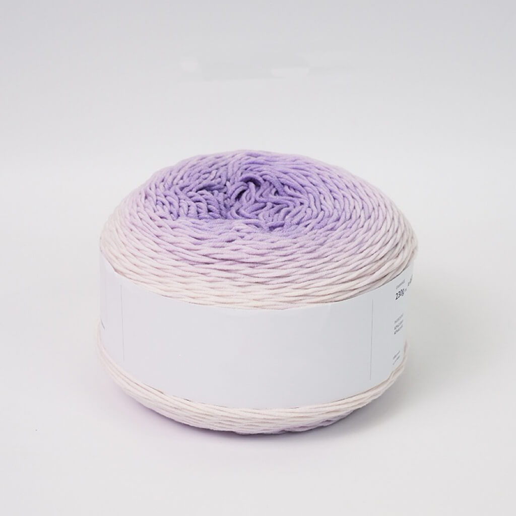 【大容量230g】ふんわり綿混グラデーション糸ノンファーヤーンNo Fur Yarn｜1玉でベストが完成｜大人可愛いニュアンスカラー｜コットン混  全5色