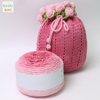 【大容量230g】ふんわり綿混グラデーション糸ノンファーヤーンNo Fur Yarn｜1玉でベストが完成｜大人可愛いニュアンスカラー｜コットン混  全5色