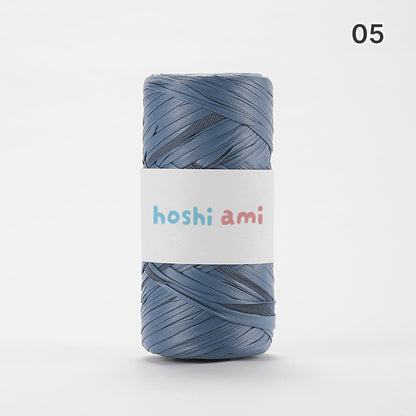 Miyabi Leather Yarn（ミヤビ レザーヤーン）｜レザー調｜上質で高級感のある光沢編み糸｜バッグ・小物に｜上品な大人スタイル｜全18色