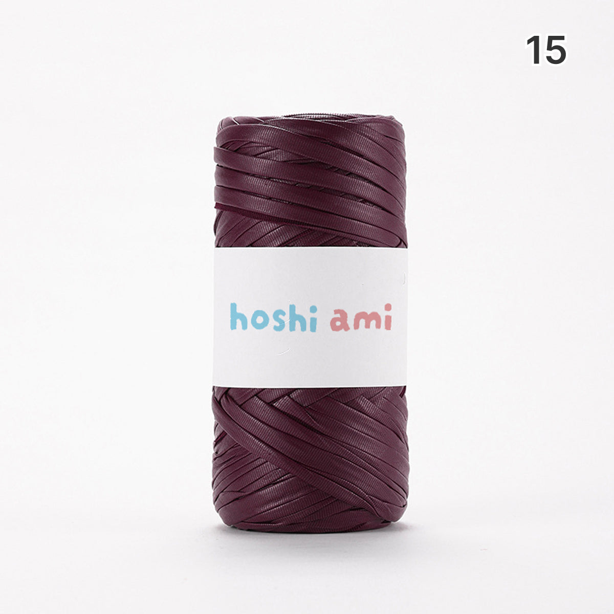 Miyabi Leather Yarn（ミヤビ レザーヤーン）｜レザー調｜上質で高級感のある光沢編み糸｜バッグ・小物に｜上品な大人スタイル｜全18色